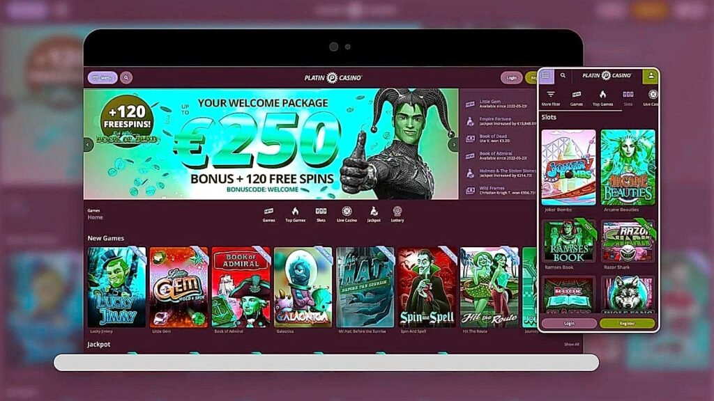 PlatinCasino Bonus ohne Einzahlung