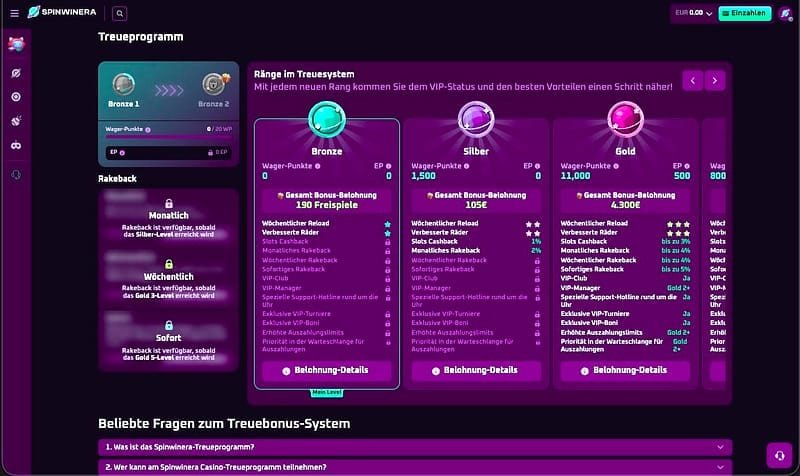 Nach der Anmeldung: Erste Eindrücke zur Benutzeroberfläche
