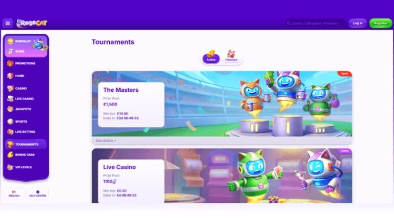 Robocat Casino Bonus